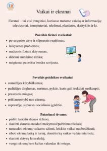 Vaikai ir ekranai